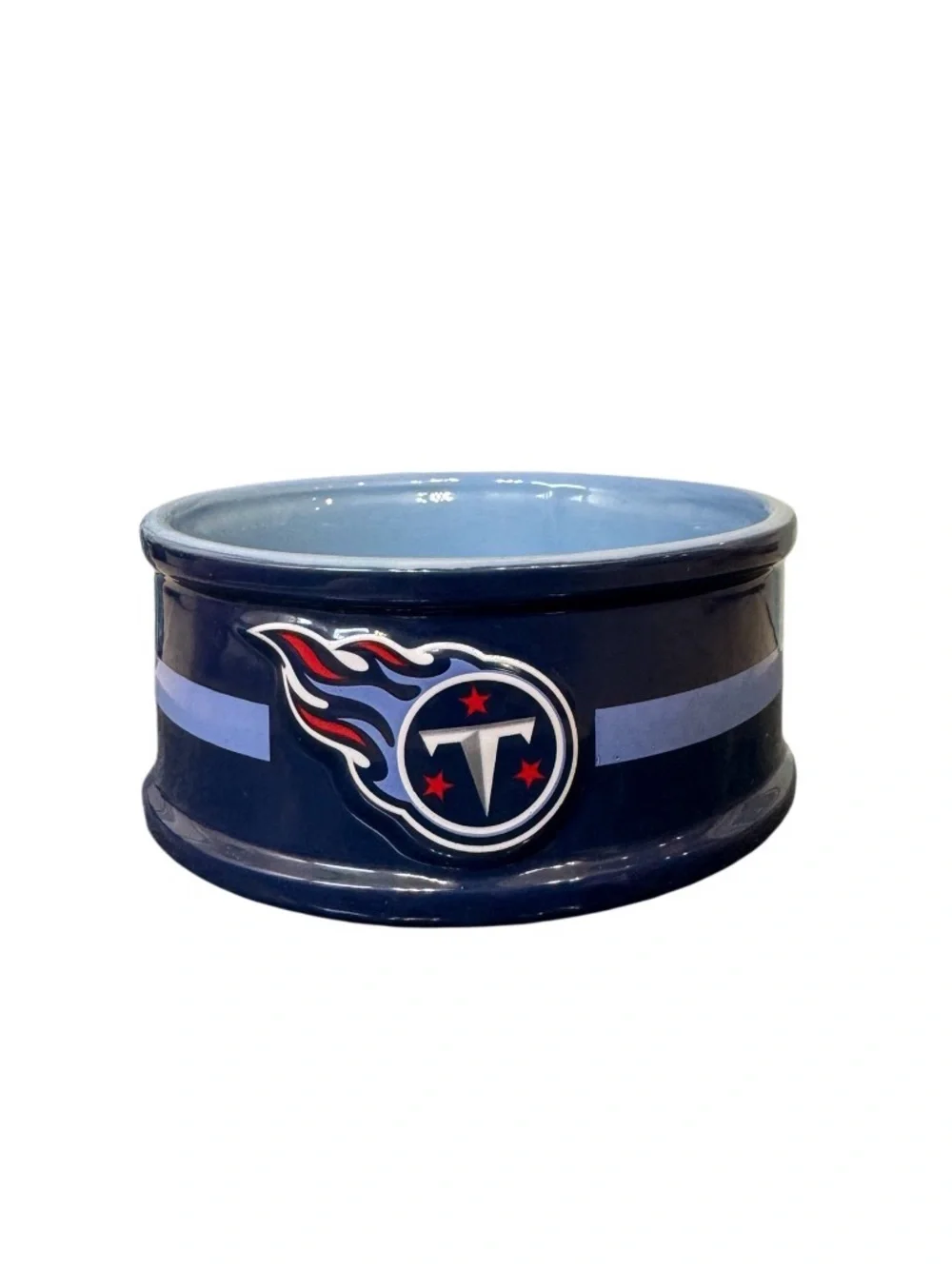 NEW🏈 NFL Tennessee TITANS official merchandise  dog cat PET ceramic BOWL